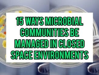 15 Ways Microbial Communities Be Managed In Closed Space Environments