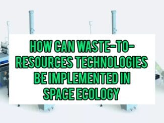 How Can Waste-To-Resource Technologies Be Implemented In Space Ecology